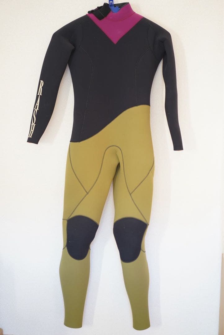 【美品】RASH　5-3mm セミドライスーツ ラッシュ 裏起毛　レディース