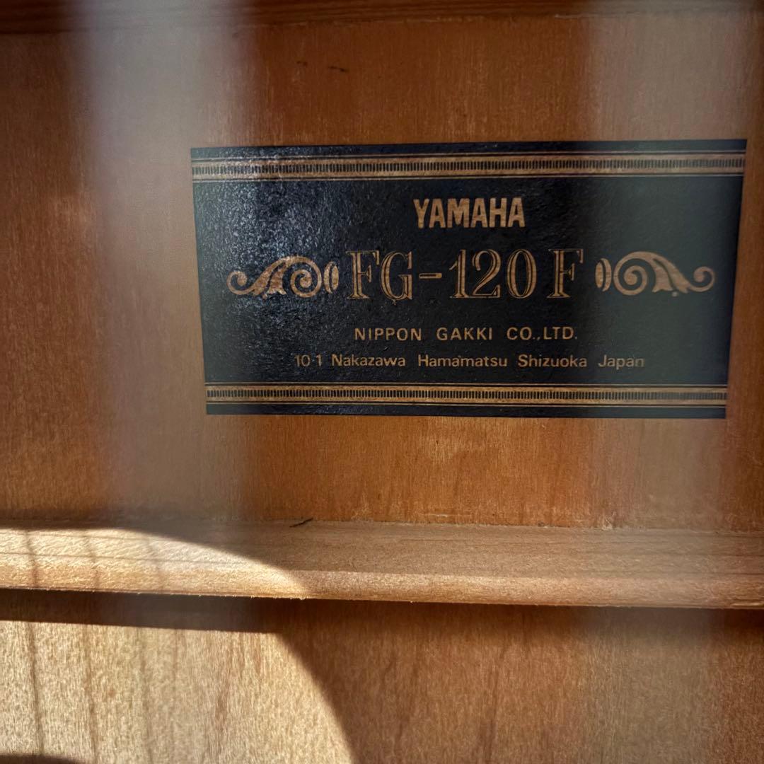 【希少】YAMAHAヤマハFG-120F アコースティックギター ヴィンテージ