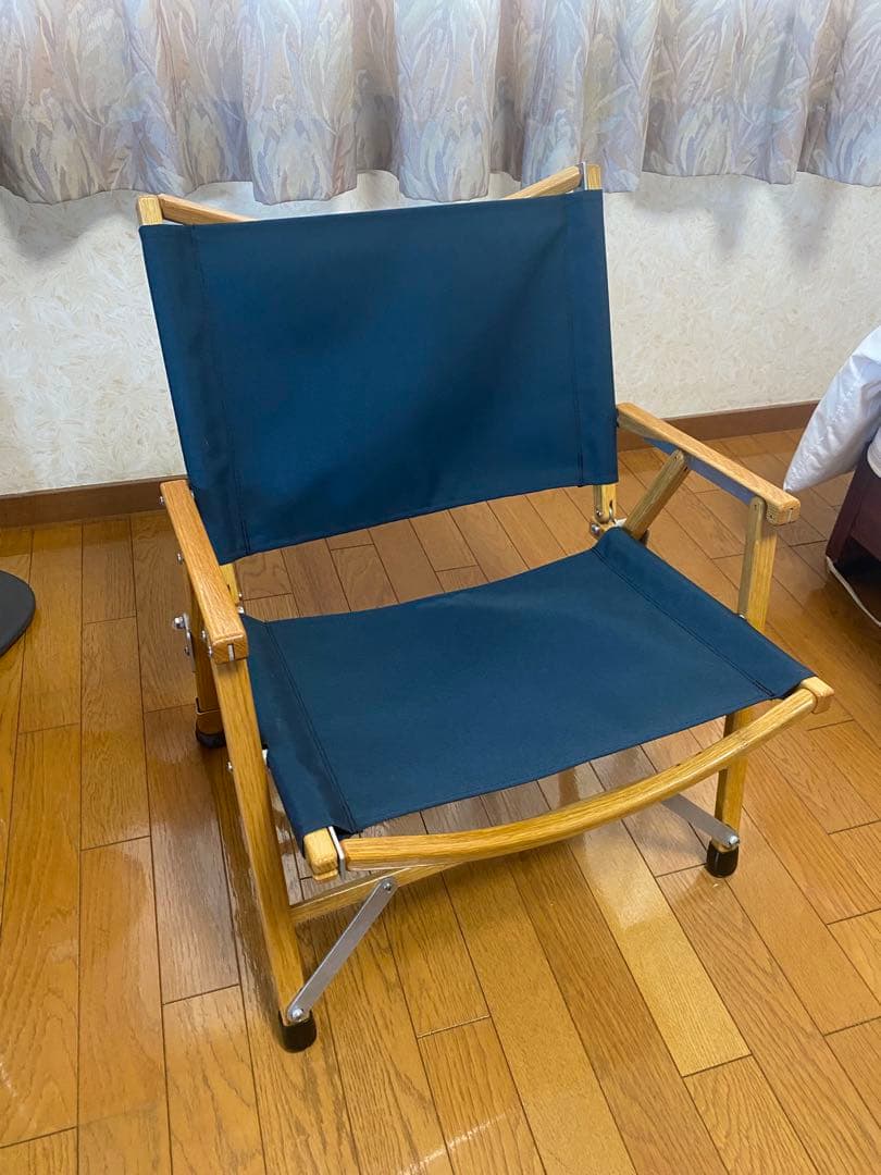 カーミットチェア　ネイビー　オーク　ノビタ100つき