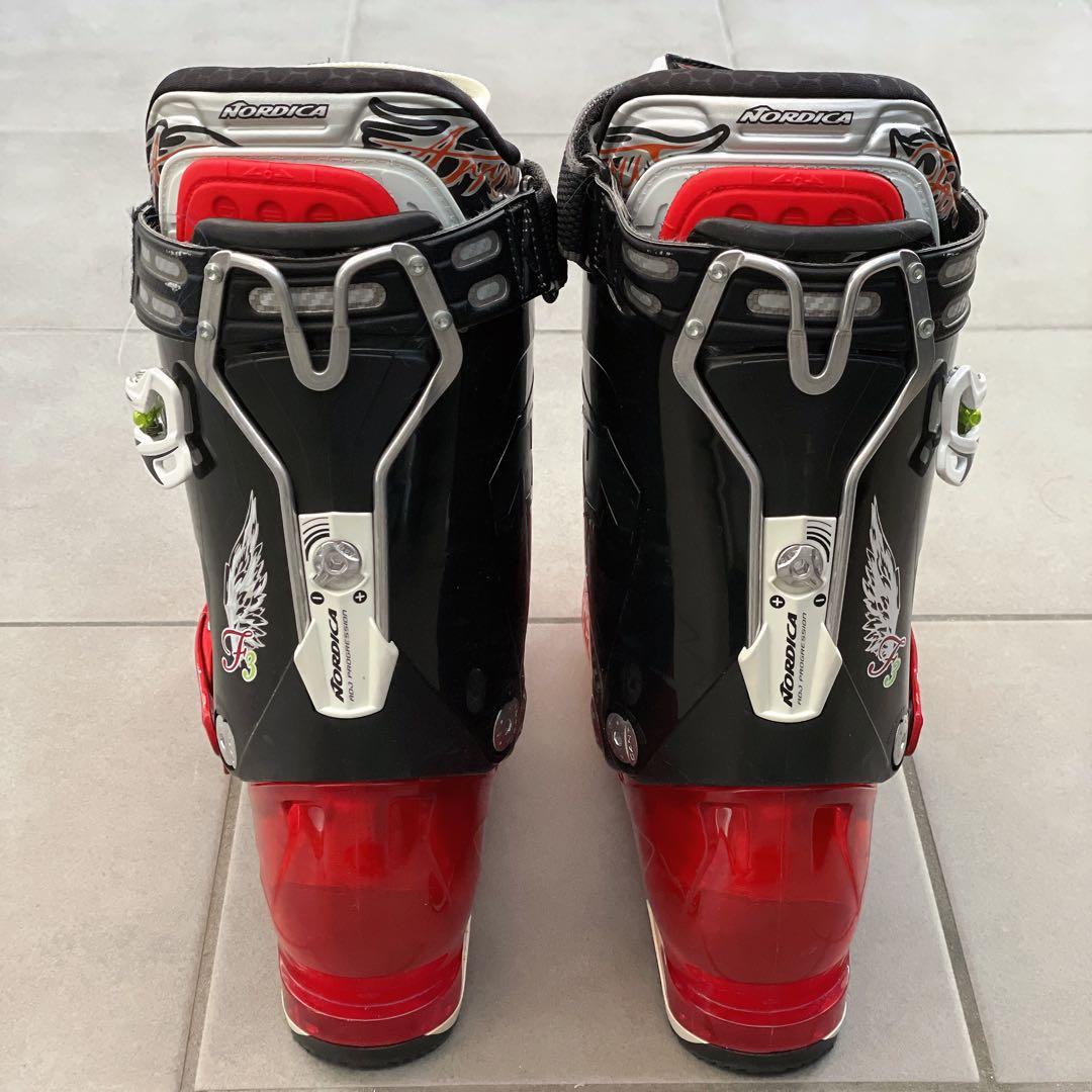 NORDICA ノルディカ スキーブーツ FIREARROW 赤　黒 355mm