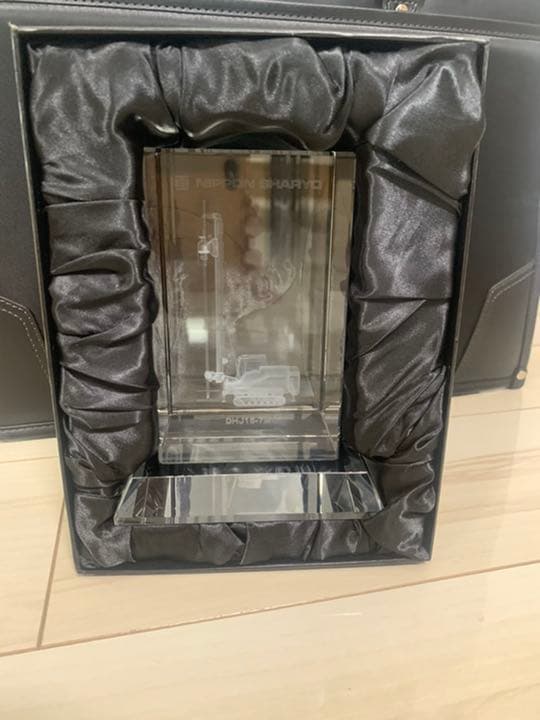 3Dクリスタル 重機 杭打ち機 日本車両