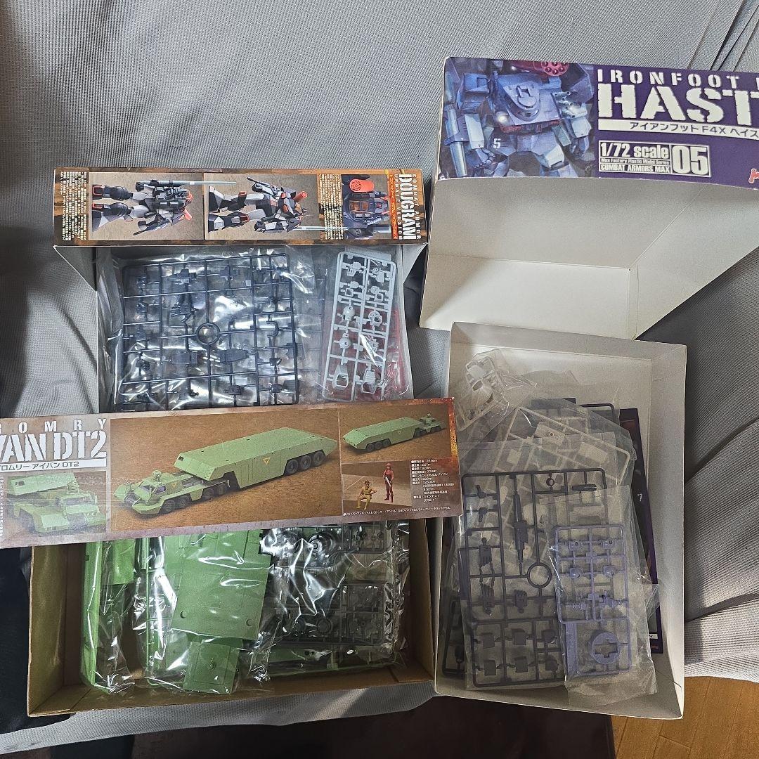 1/72scaleダグラムアップデート&アイアンフット&ブロムリーアイバンDT2