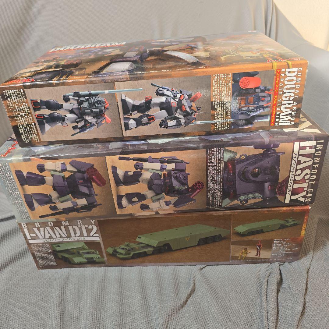 1/72scaleダグラムアップデート&アイアンフット&ブロムリーアイバンDT2