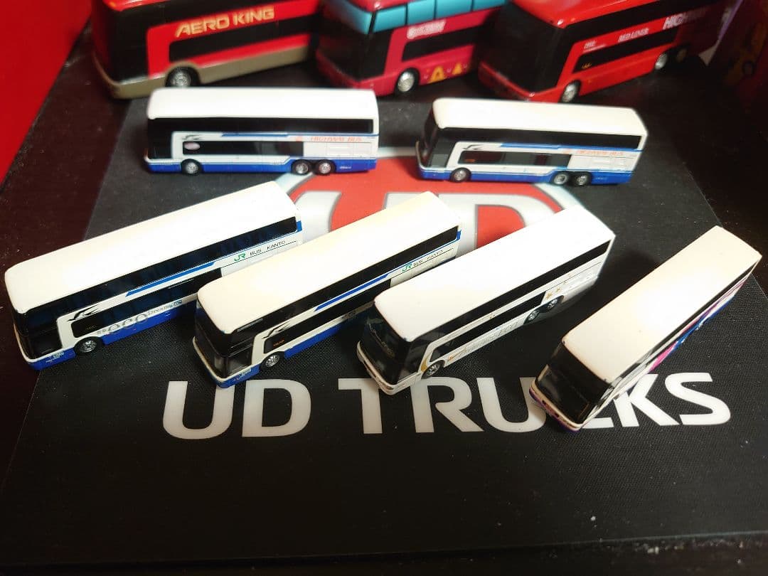 バスコレクション　エアロキング　JRバス　6台セット