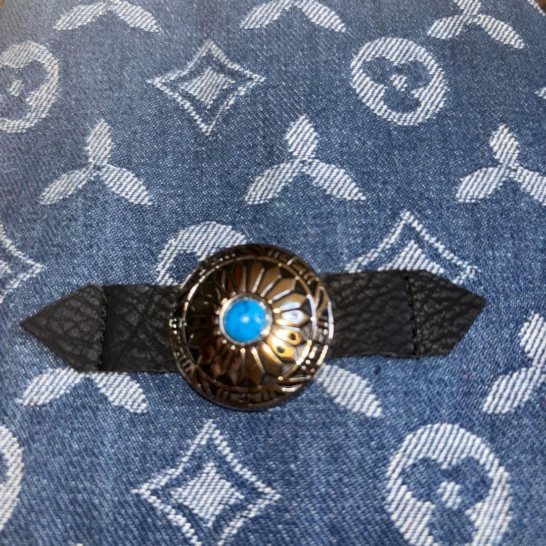 デニム犬服 ベスト&シャツ スタイル 小型犬用