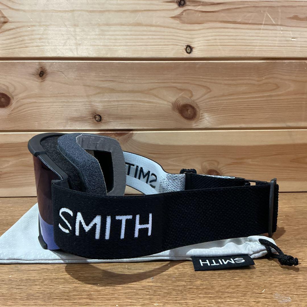 スミス　Squad Black レンズ Eveyday Blue Mirror