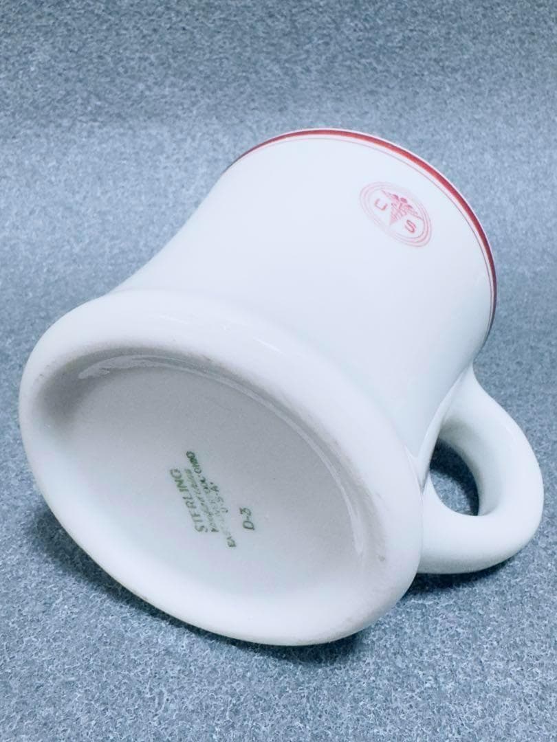 T*.様 米軍 実物 マグカップ STERLING CHINA