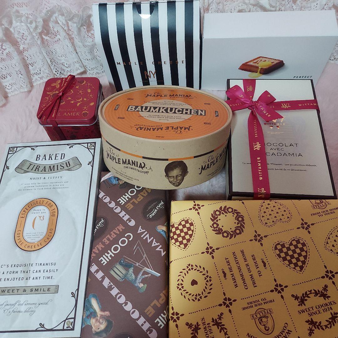 未開封焼菓子　ヴィタメール　シーキューブ ベルアメール　メープルマニアなど計8