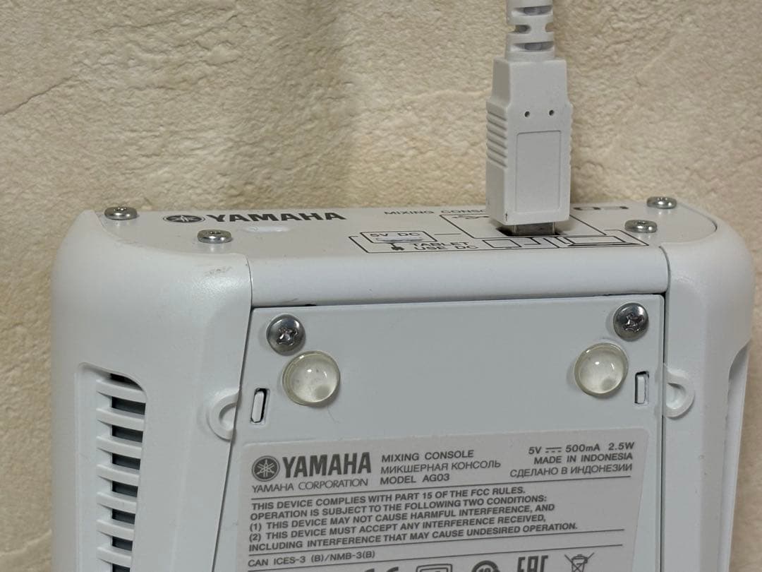 AG03 & SM58 &マイクアーム(マイクケーブル&ポップガード付属)