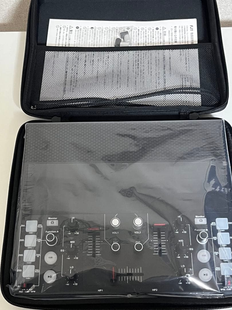 【新品同様】ミューシグナル FJ1 (Black) ポータブルDJマシン