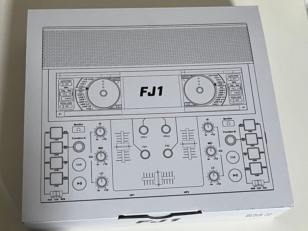 【新品同様】ミューシグナル FJ1 (Black) ポータブルDJマシン