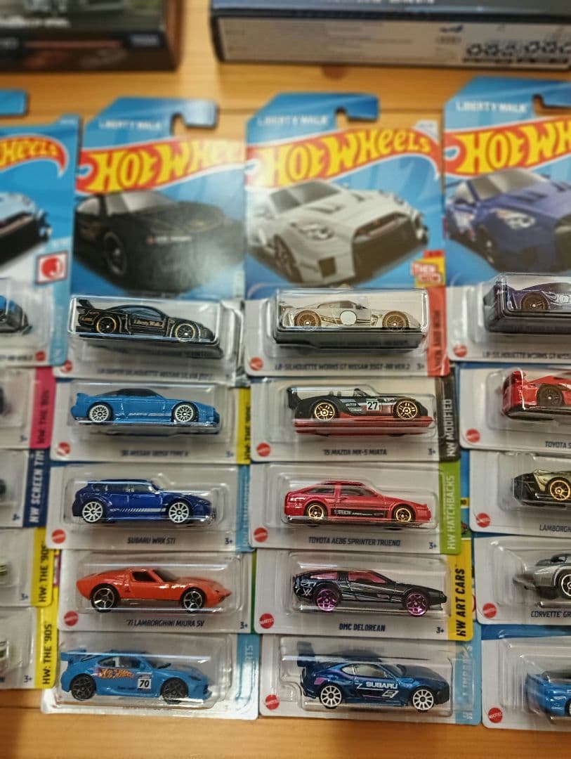 Hot Wheels ミニカーセット トミカ　マッチボックス　新品　日本車