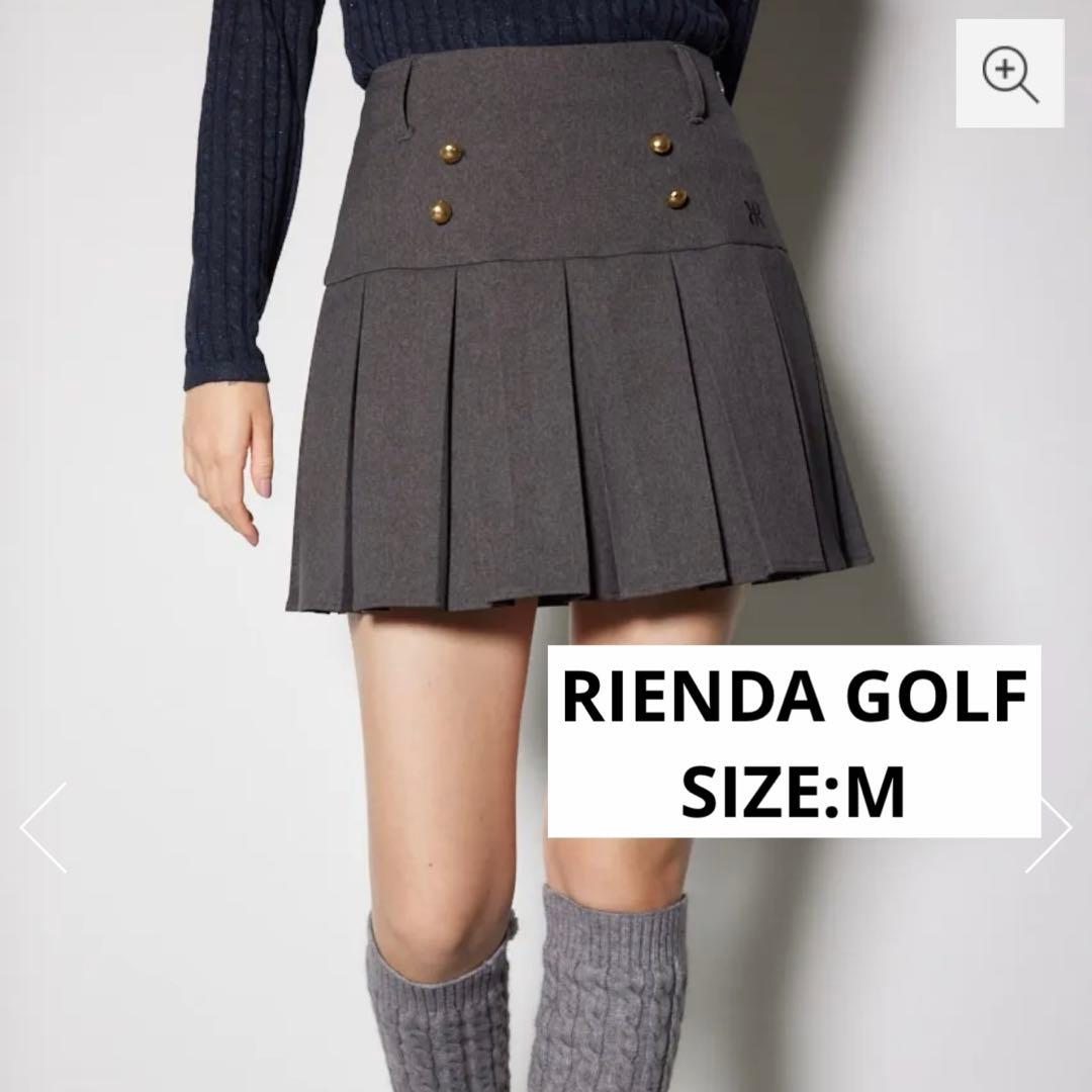 ★新品未使用★RIENDA GOLF コルセットプリーツスカート