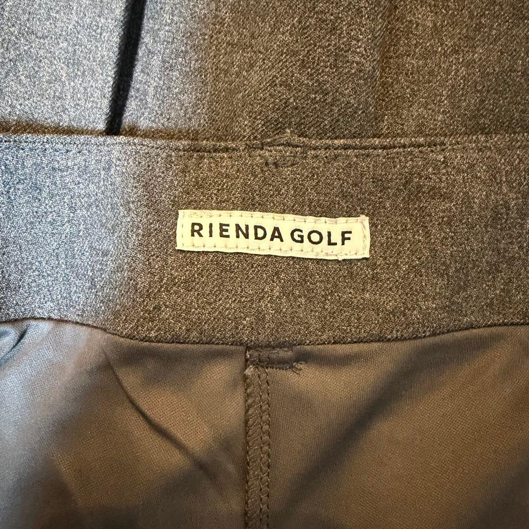 ★新品未使用★RIENDA GOLF コルセットプリーツスカート