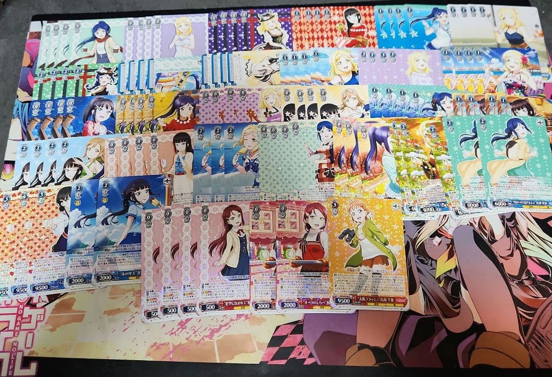 ws　ラブライブ　サンシャイン　デッキ　調整パーツ付き