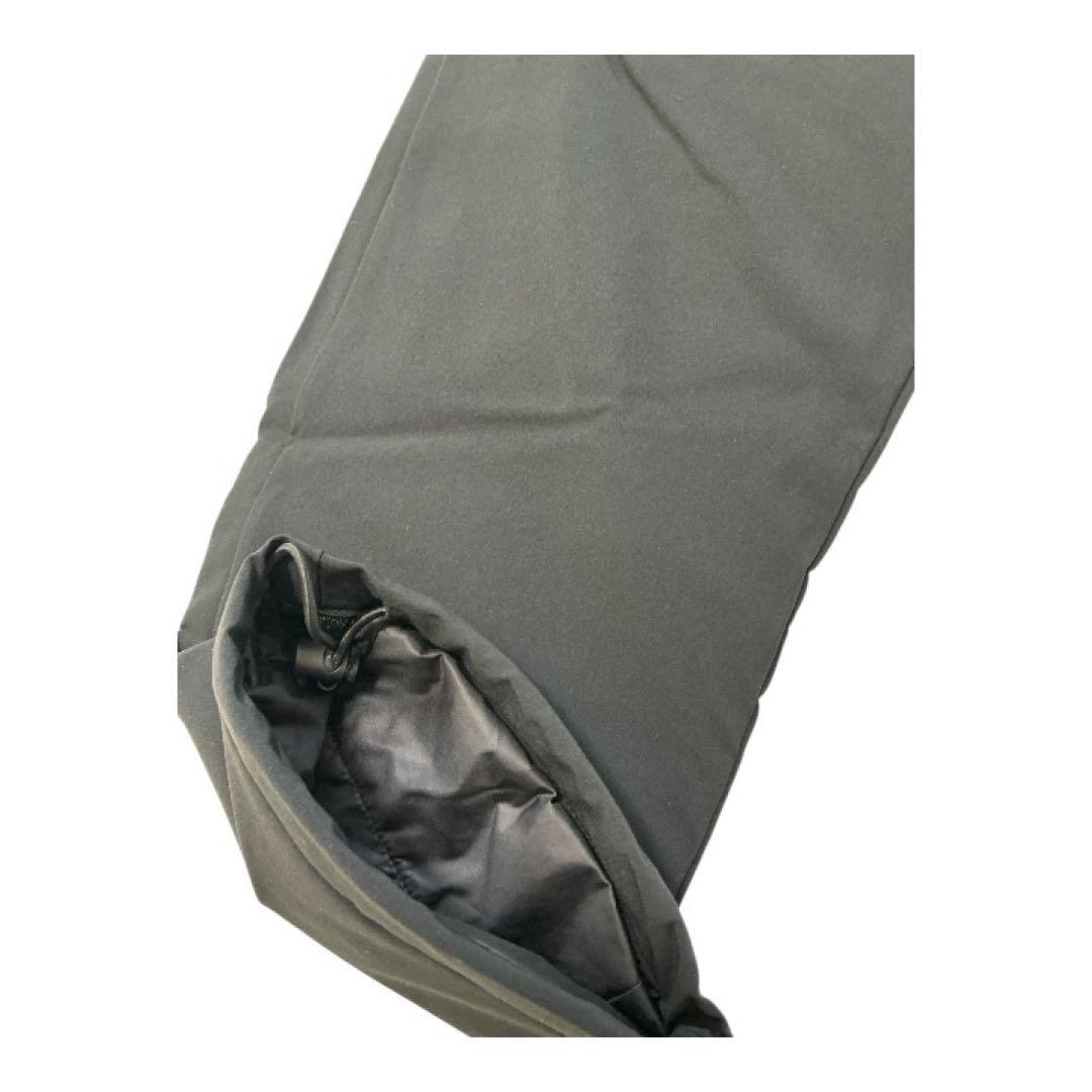 【新品未使用】adidas 中綿保温ブラック ストレッチパンツ 92サイズ