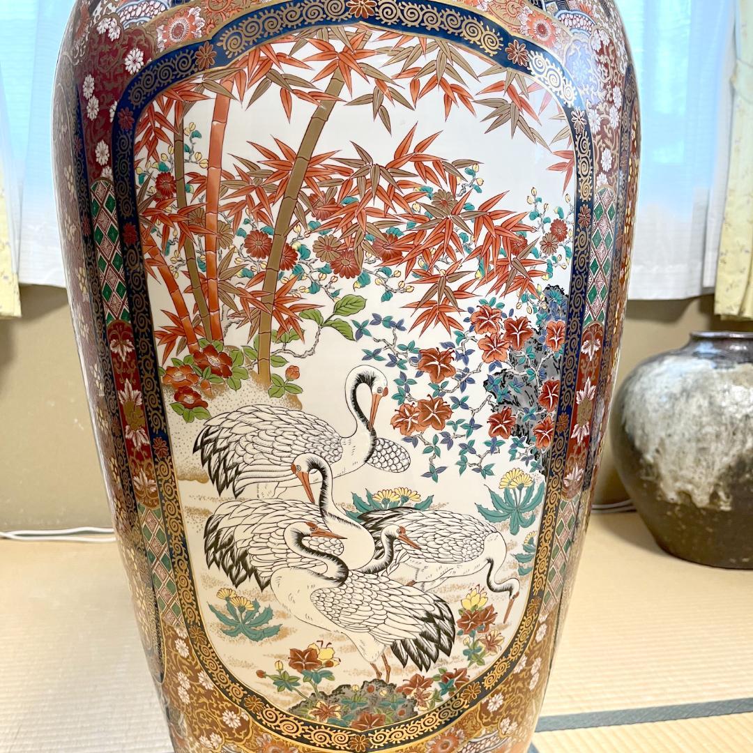 有田焼の壺　骨董　大壺