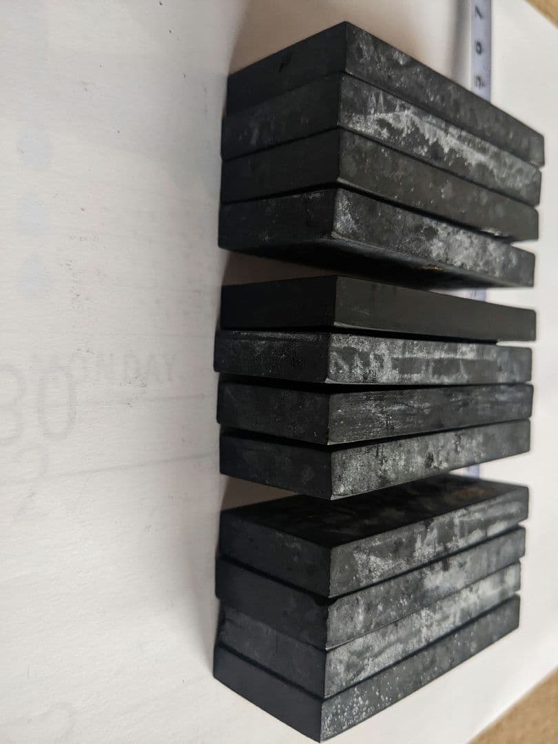 ♦中国 文房四宝 古墨 十二支揃え 干支墨 未使用 書道具 古玩 古美術骨董品