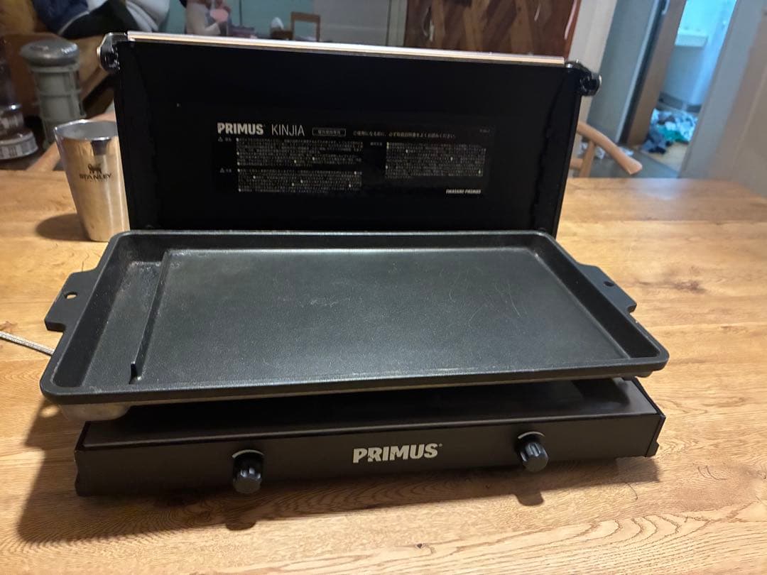 プリムスツーバーナー　鉄板付き