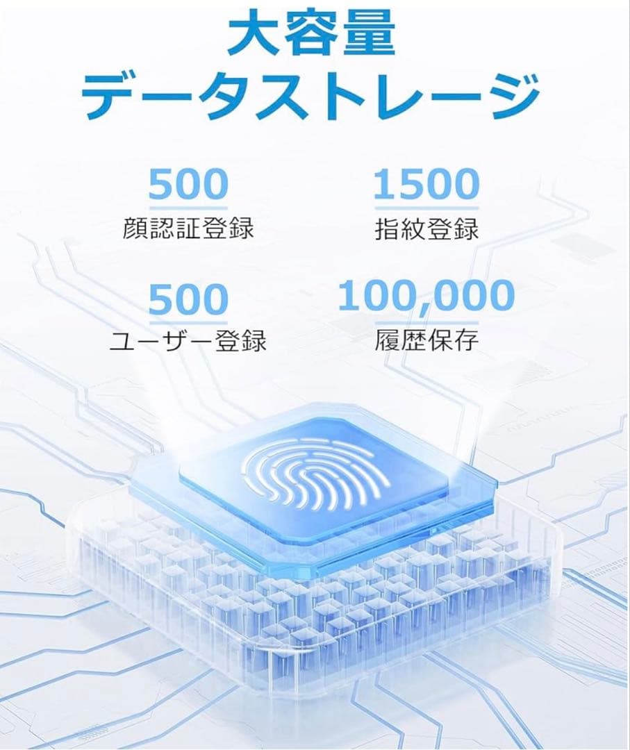 タイム カード 機械 指紋認識 顔認識 パスワード認証 8GB USB付き