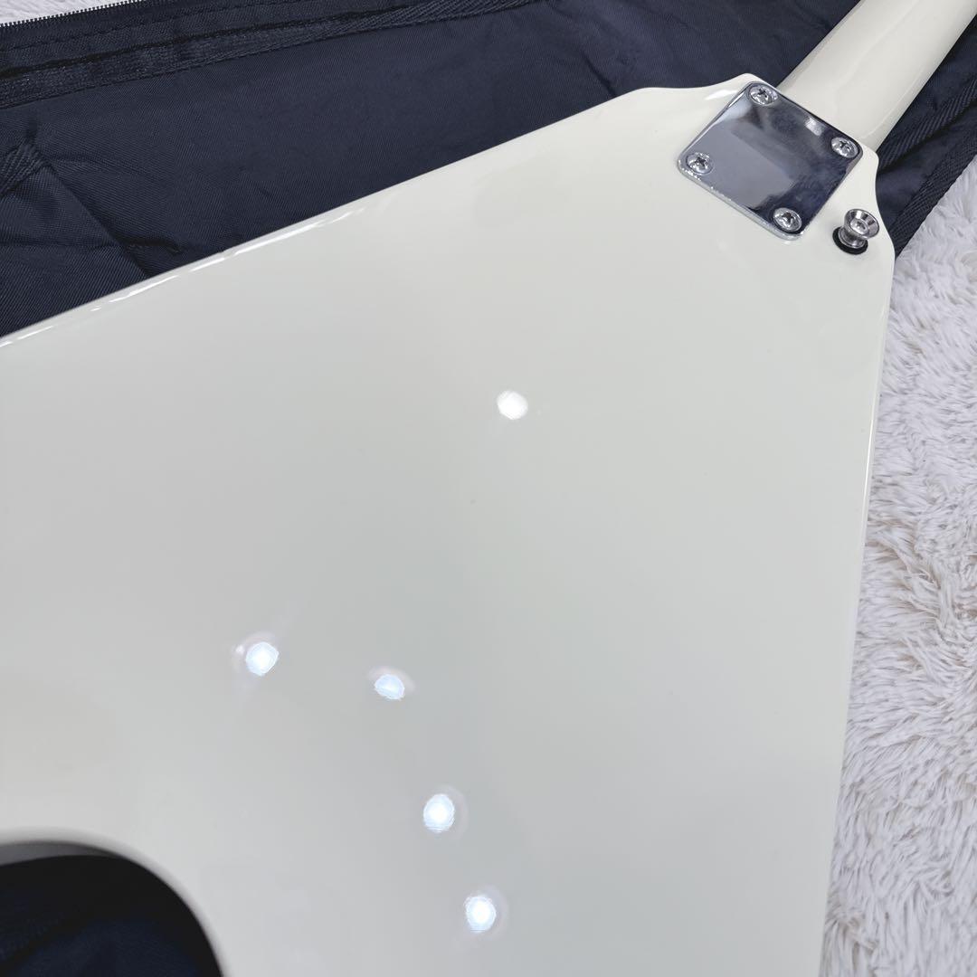 photogenic フライングV フォトジェニック ソフトケース ホワイト