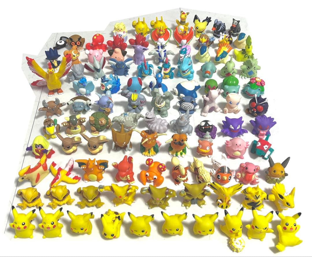 指人形　ポケモンキッズ　フィギュア　まとめ売り　約300体