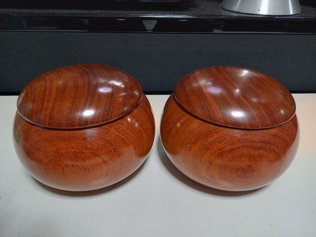 日向製　碁盤　桂　板目　木裏　碁石　本蛤　35号　一式