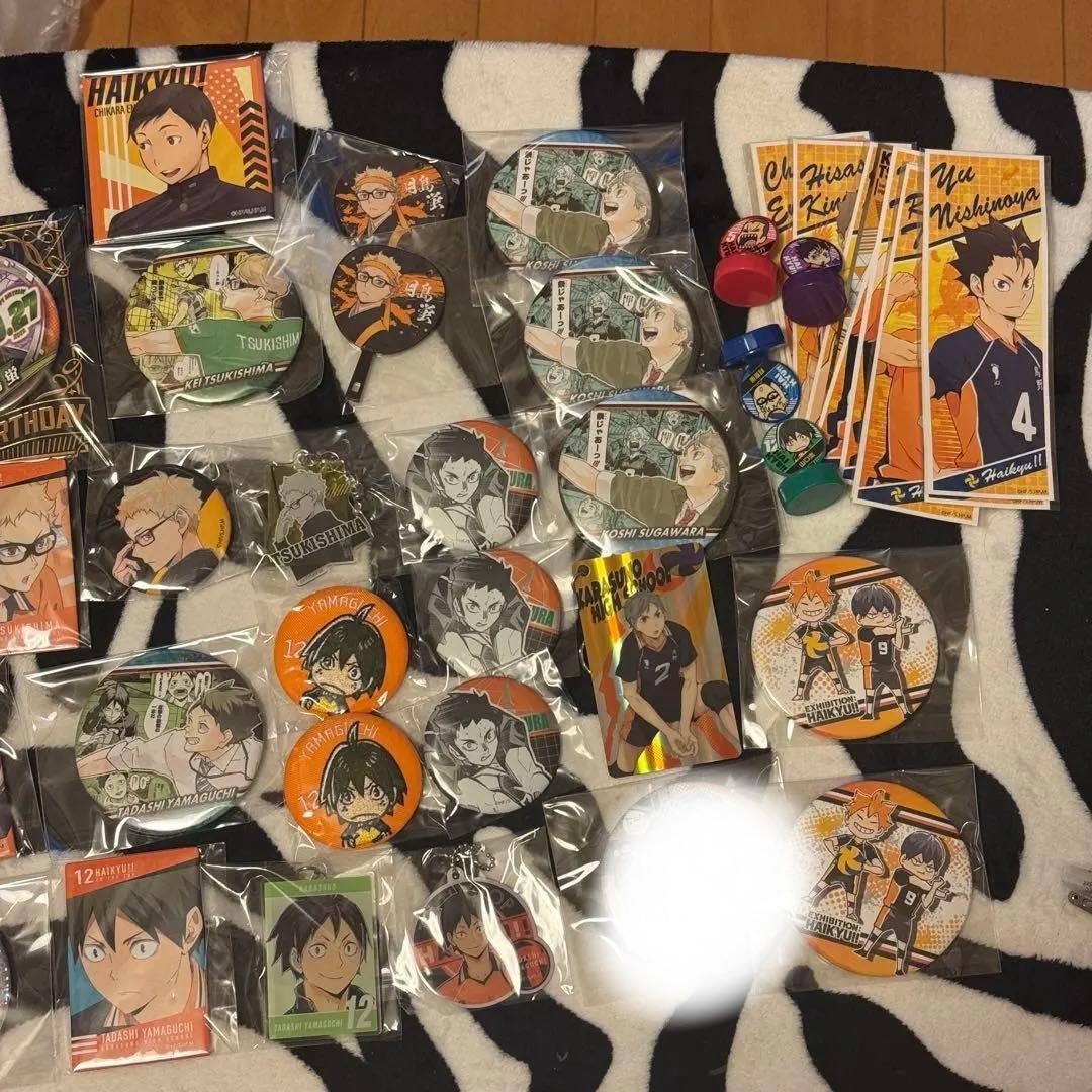 ハイキュー烏野高校 まとめ売り バラ売り可 月島 山口 大地 菅原 田中 西谷