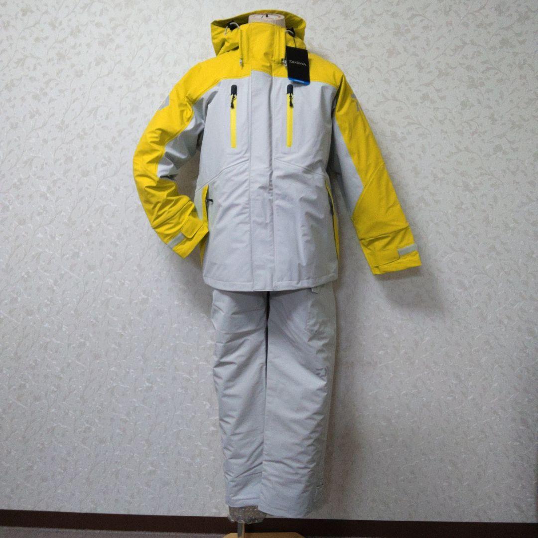 ダイワ　PUオーシャン サロペットウィンタースーツ DW-6006 サルファL