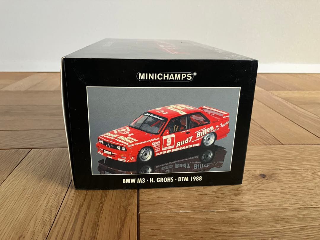 未開封 1/18  M3 H. GROHS DTM 1988 #9