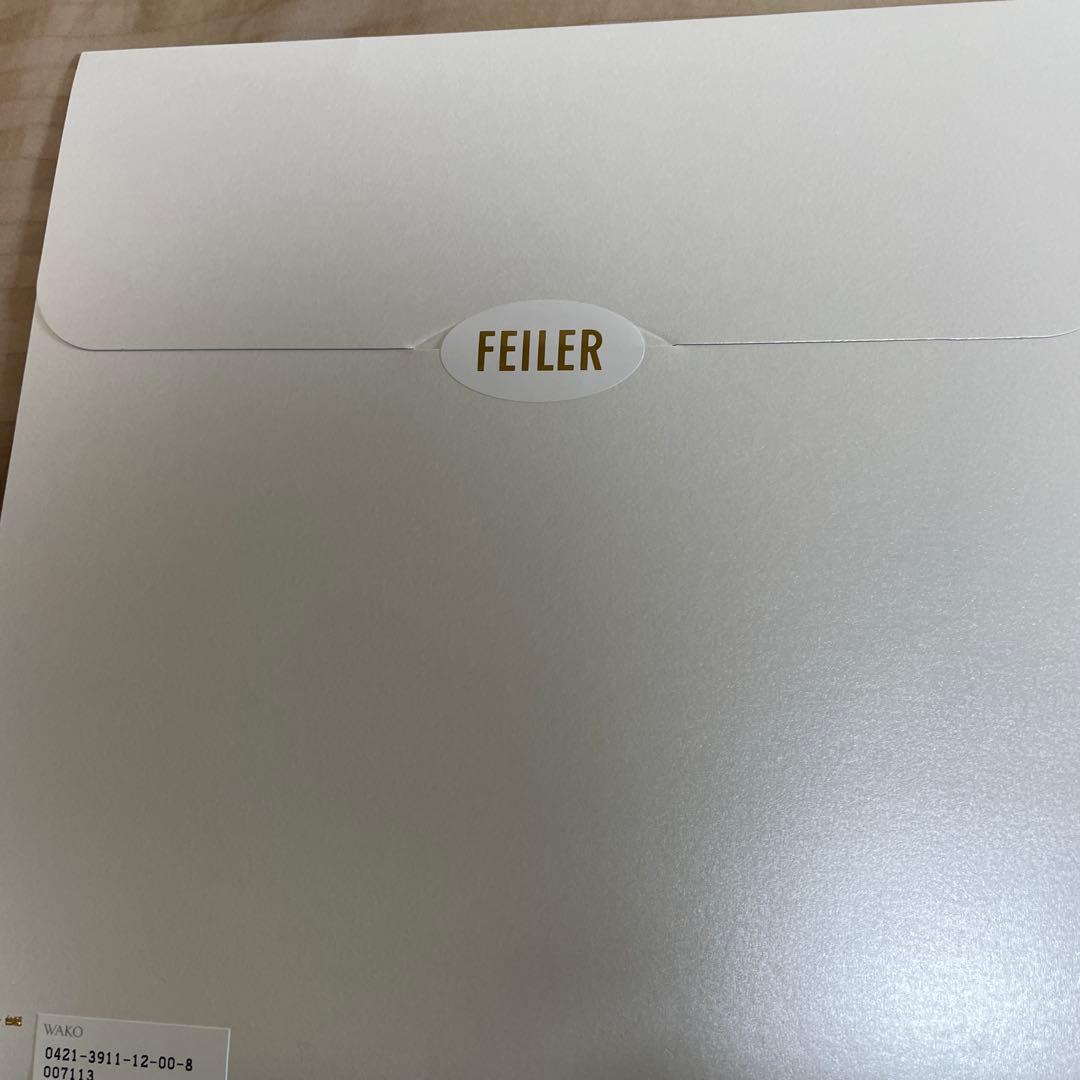 【WAKO】FEILER コラボパフェ柄 タオルハンカチ 2枚セット