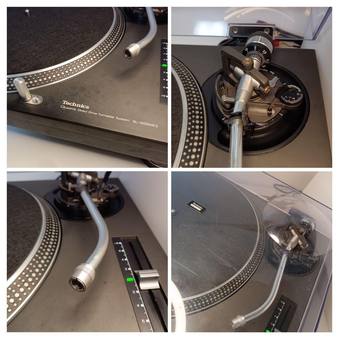 動作品 Technics SL-1200mk3 ターンテーブル テクニクス DJ