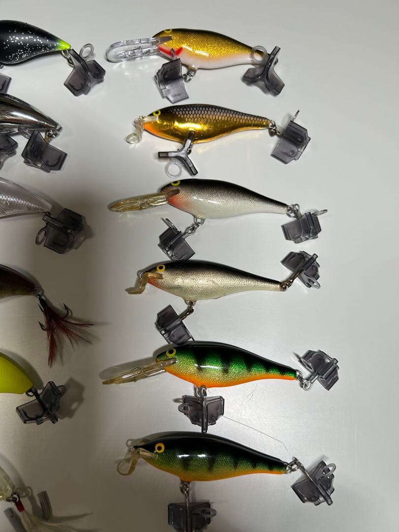 ラパラ　ヘドン等　ルアーセット21個