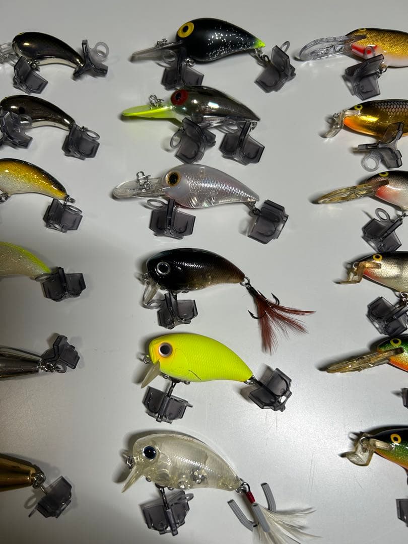 ラパラ　ヘドン等　ルアーセット21個