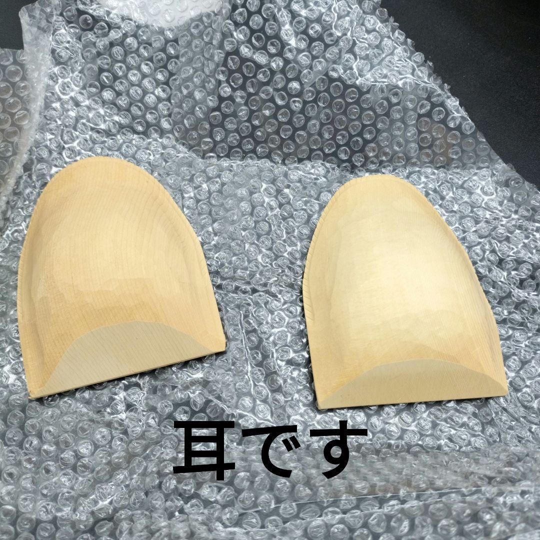 木製 獅子頭 彫刻