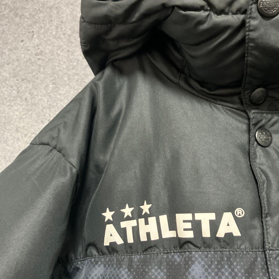 ATHLETA アスレタ　サッカー　フットサル　ベンチコート　カモフラ　S