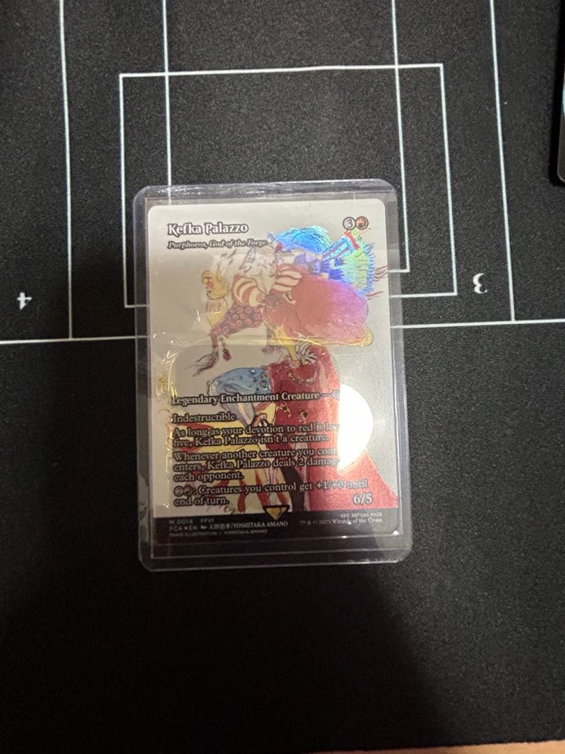 MTG FF ケフカ・パラッツォ(鍛冶の神、バーフォロス)　英語 foil