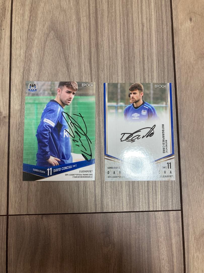 ガンバ大阪  ダビド コンチャ直筆サイン