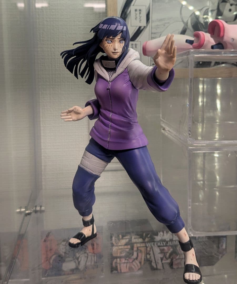 白眼 リペイント 日向ヒナタ B賞 ナルト フィギュア 一番くじ