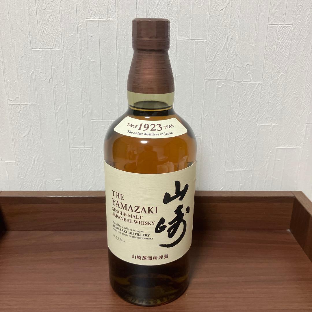 山崎シングルモルトウイスキー 700ml 新品未開封