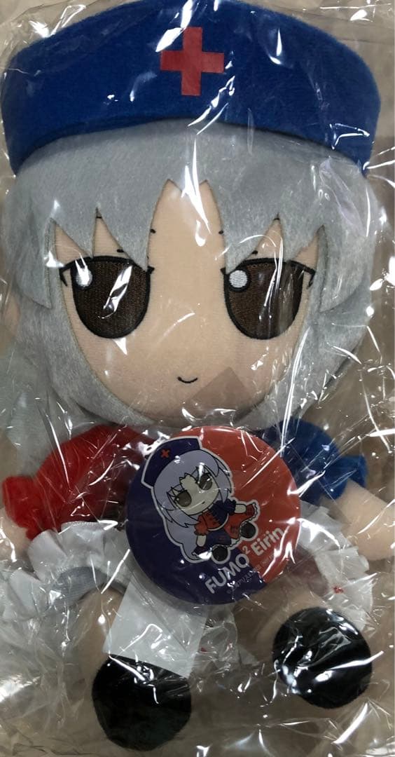 【新品未開封】東方　ぬいぐるみ　ふもふもえいりん 缶バッジ付き