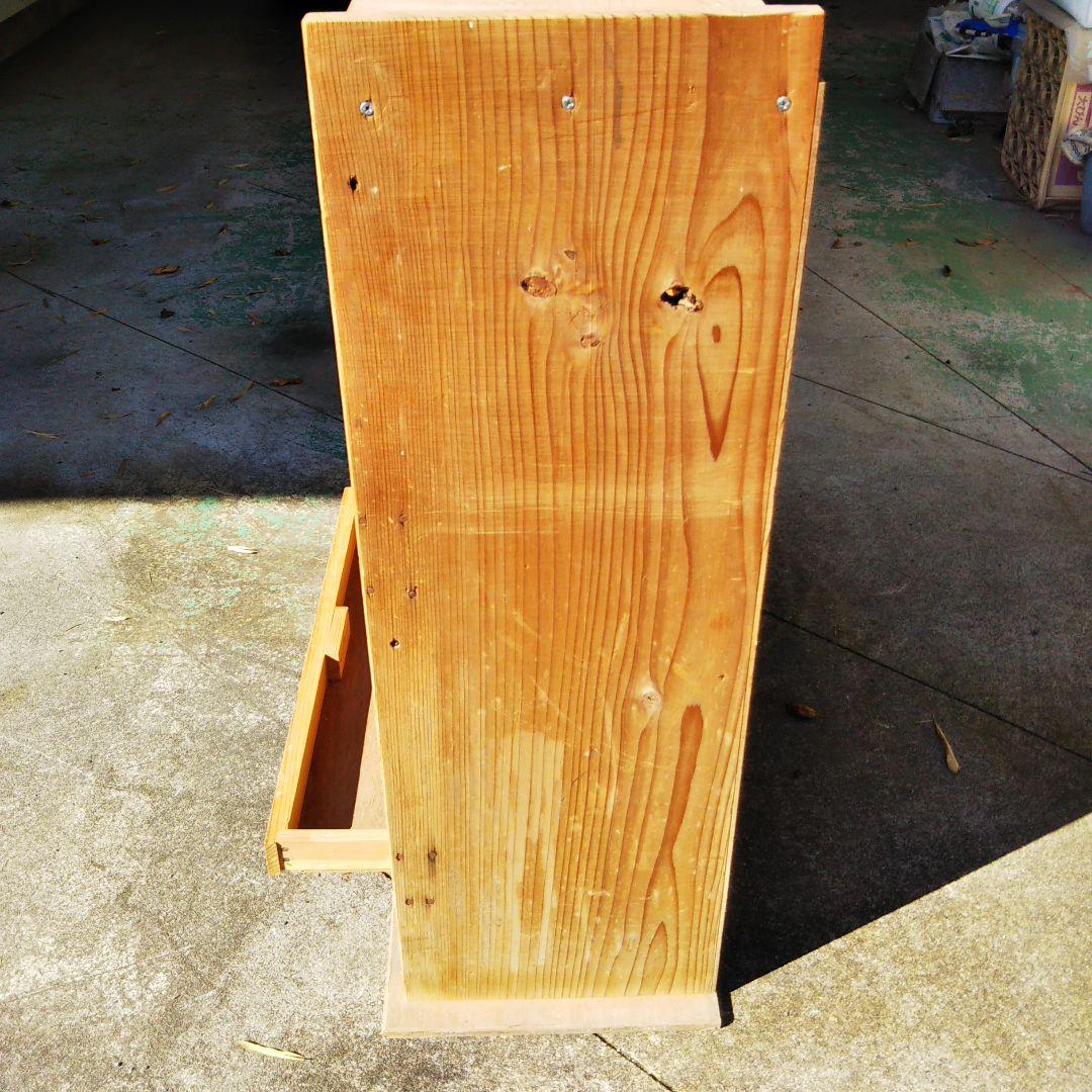 鳥籠 木製の鳥かご　大型 二段作り