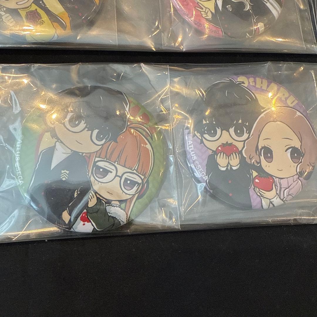 ペルソナ5 みんなで作る調査報告書 特典　缶バッジ　未開封　まとめ売り