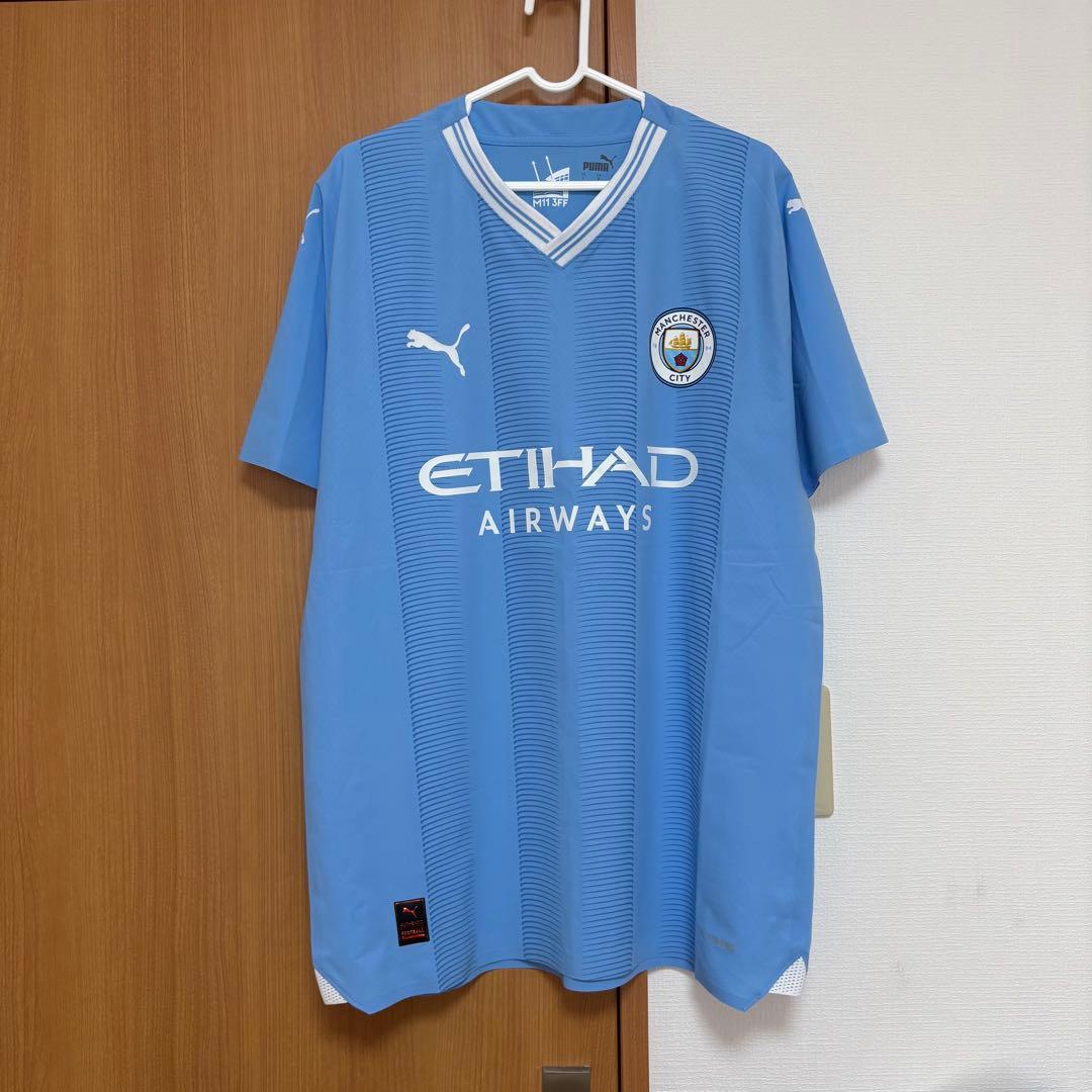 呂布カルマ　マンチェスターシティ　オーセンティック　ユニフォーム