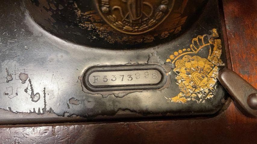 シンガーミシン　アンティーク　シャビー