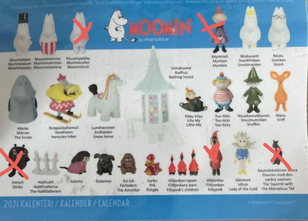 ムーミン キャラクターグッズ いろいろセット
