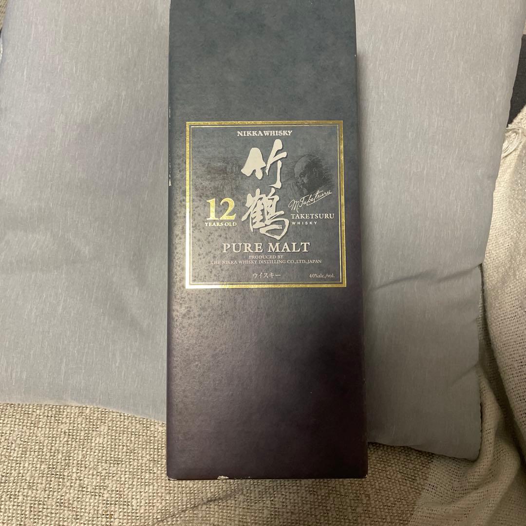 NIKKA 竹鶴ウイスキー　12年　PURE MALT 700ml 　箱付き