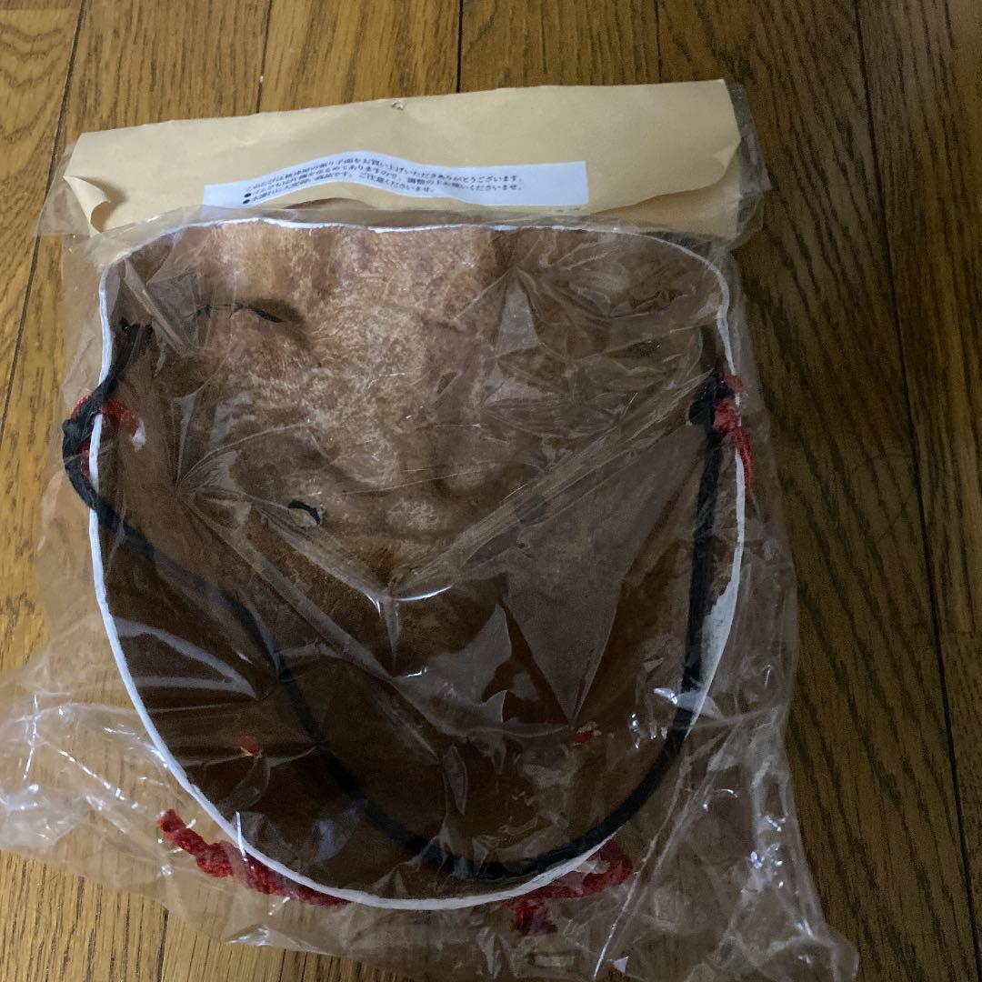 張り子工芸　天狐面