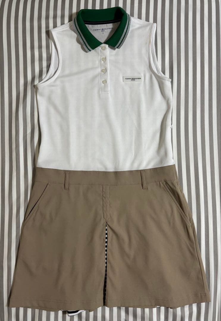 ゴルフ レディース ワンピース ポロシャツスタイル