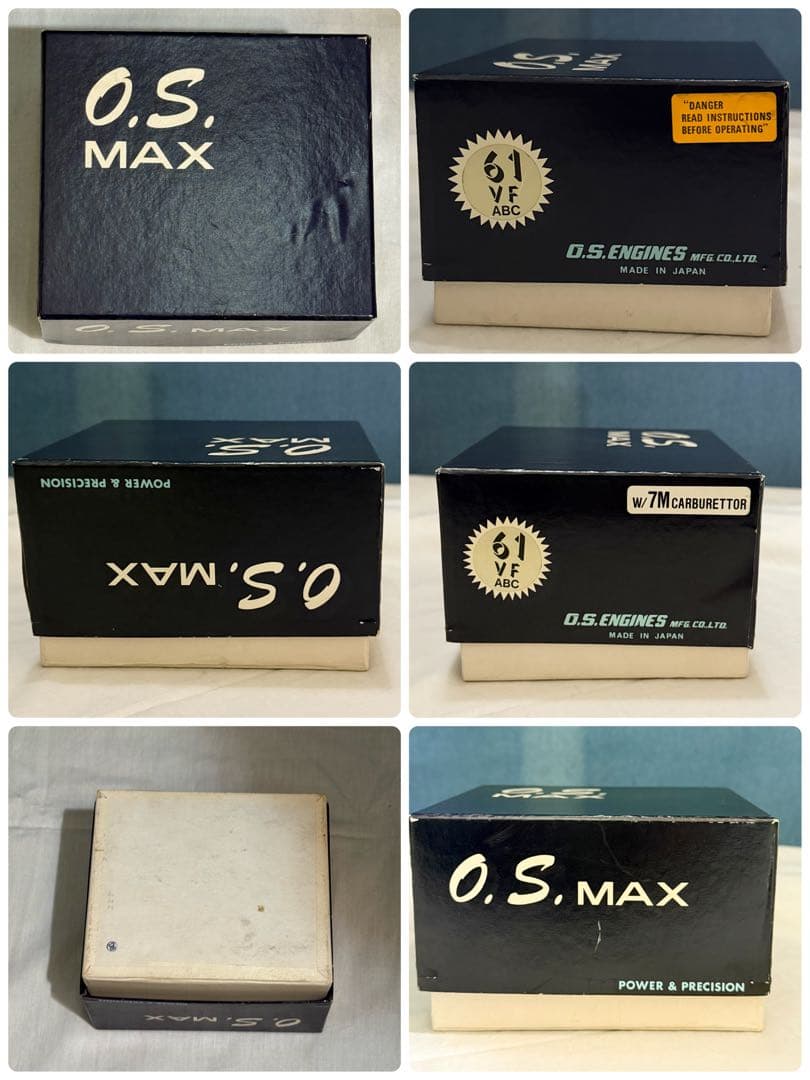 未使用★O.S. MAX61VPラジコン飛行機エンジン＆KATOプロペラセット